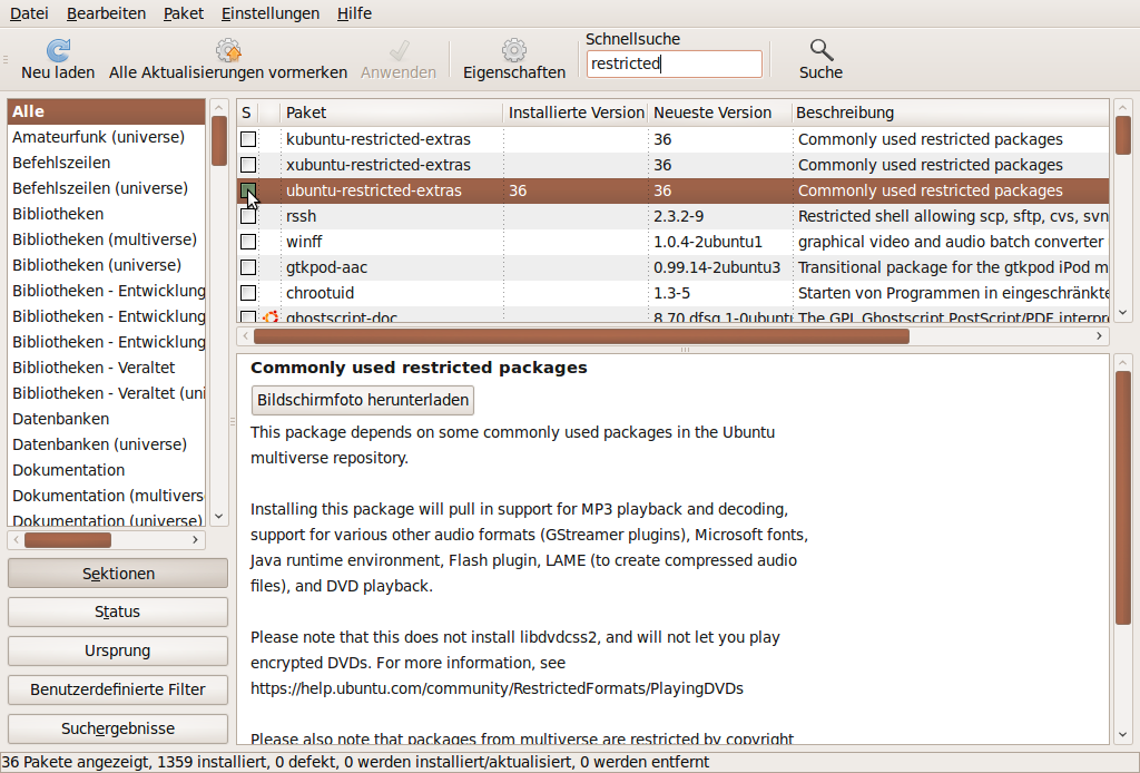 Ubuntu 9.10 Karmic Koala Beta - Flash Player